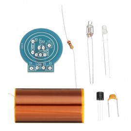 10pcs DIY Dry Battery Powered Tesla Coil Kit Mini Tesla Module Kit