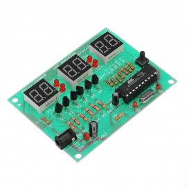 5V-12V AT89C2051 Digital Tube Multi Function Six Digital LED Electronic Clock Module Board