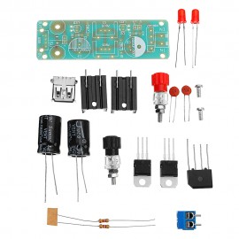 10pcs DIY Double LM7805 Diffuser Regulator Module Kit 5V 3A Solar Energy Regulator Generator Module