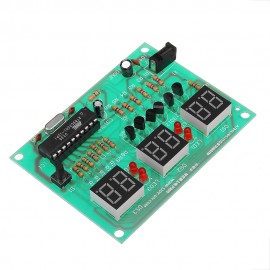 5V-12V AT89C2051 Digital Tube Multi Function Six Digital LED Electronic Clock Module Board