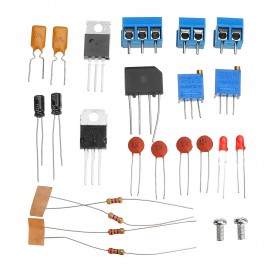 3pcs DIY LM317+LM337 Negative Dual Power Adjustable Kit Power Supply Module Board Component