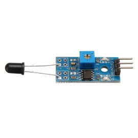 LM393 3 Pin IR Flame Detection Sensor Module Fire Detector Infrared Receiver Module For Arduino