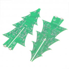 DIY Colorful Christmas Tree Bluetooth MP3 Electronic Production Kit Music Remote Control Audio