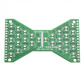 3pcs DC 5V Green DIY LED Electronic Hourglass Kit Soldering Practice Spare Parts Module