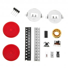 DIY LED Lysande Fingertips Gyroskop Kit Roterande Finger Gyro Display Text Mnster Elektronisk Produktions Kit