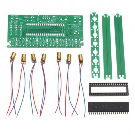 DIY Single Chip Microcomputer Laser Harp Kit Electronic Piano Music Box