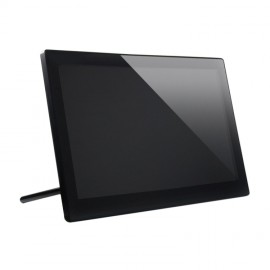 13.3inch HDMI LCD (H) Capacitive Touch Screen LCD with Toughened Glass Cover, Supports Multi mini-PCs, Multi Systems