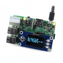 128×64 1.3inch OLED Display HAT for 