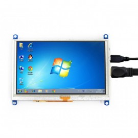 5 Inch HDMI LCD (G) 800×480 Touch Screen for  Supports Various Systems