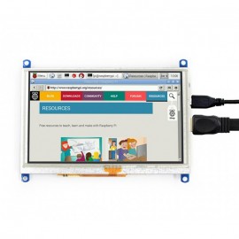 5 Inch HDMI LCD (G) 800×480 Touch Screen for  Supports Various Systems