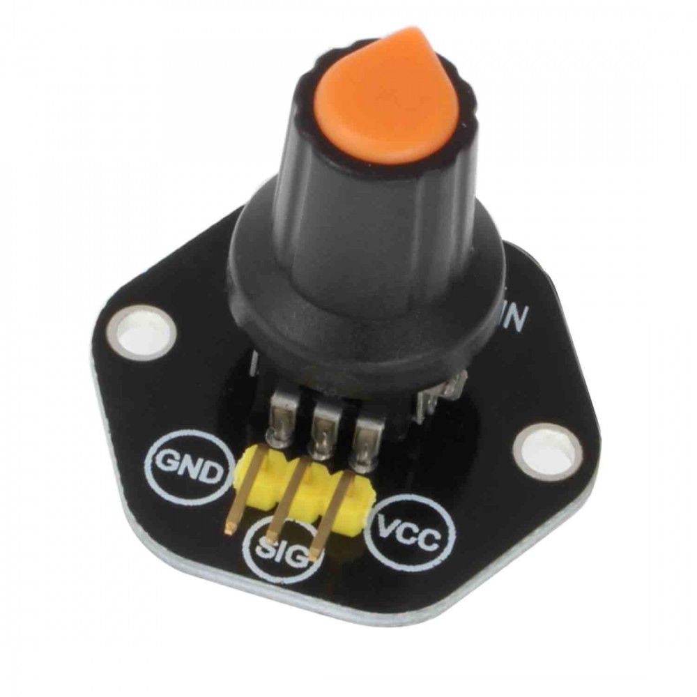 LDTR-RM039 Rotary Angle Sensor Module Light / Volume Control for Arduino (Orange)