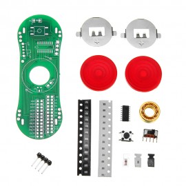 DIY LED Lysande Fingertips Gyroskop Kit Roterande Finger Gyro Display Text Mnster Elektronisk Produktions Kit