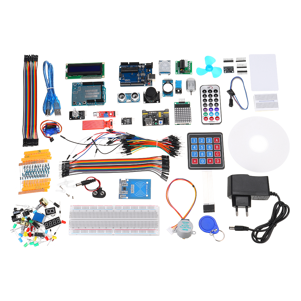 DIY Introductory UNOR3 Basic Starter Learning Kit Starter Kits for Arduino