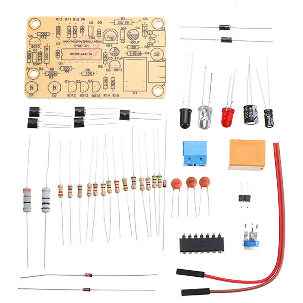 3pcs DIY IR Infrared Sensor Switch Kits  Infrared Proximity Switch Circuit Board Electronic Training