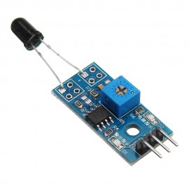 LM393 3 Pin IR Flame Detection Sensor Module Fire Detector Infrared Receiver Module For Arduino