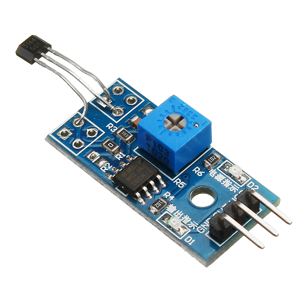 5V / 3.3V Speed Measurement Hall Sensor Module Hall Switch Motor Tachometer Module For DIY