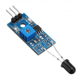 LM393 3 Pin IR Flame Detection Sensor Module Fire Detector Infrared Receiver Module For Arduino