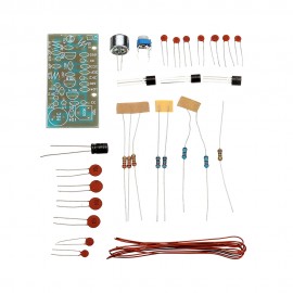 10pcs DIY 3-Tube Wireless Microphone Kit Wireless Microphone Module Electronic Manufacture Kit