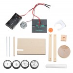 DIY Solar Car Technology Small Invention Student Science Manual Assembly Electronic Production Kit